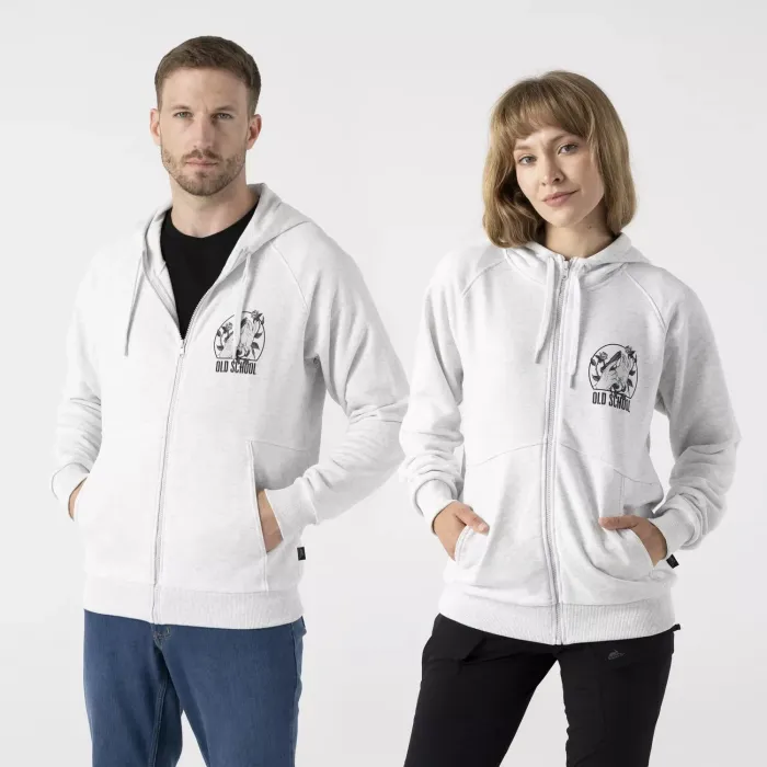 Худи в стиле олдскул - на молнии (Old School Hoodie - Fullzip) | Helikon-Tex