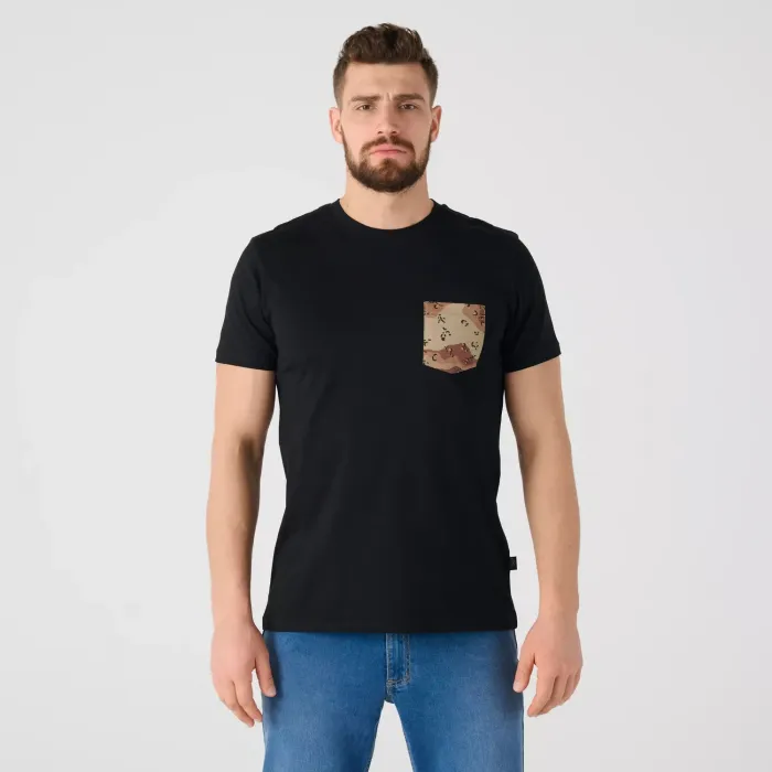 Футболка с принтом «6 цветов, пустынный карман» (T-shirt (6 Color Desert Pocket))