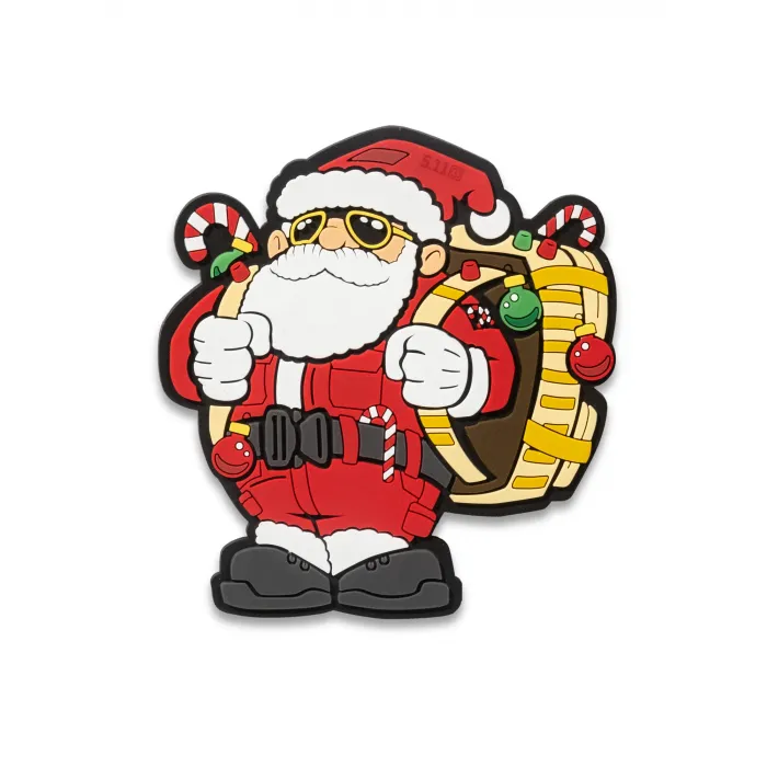 Патч 5.11 Tactical Rush Santa Patch, Red — 92038-460