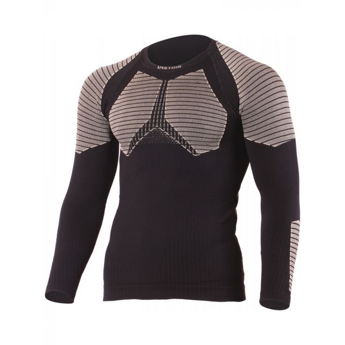 Футболка мужская Rolo/ дл. рукав/ синтетика 260/ черный/ L-XL, Rolo9070LXL