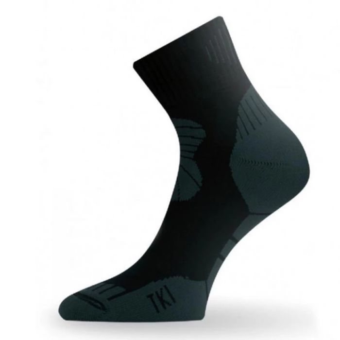Носки Lasting TKI 908 cotton+polypropylene черный, размер L (42-45)