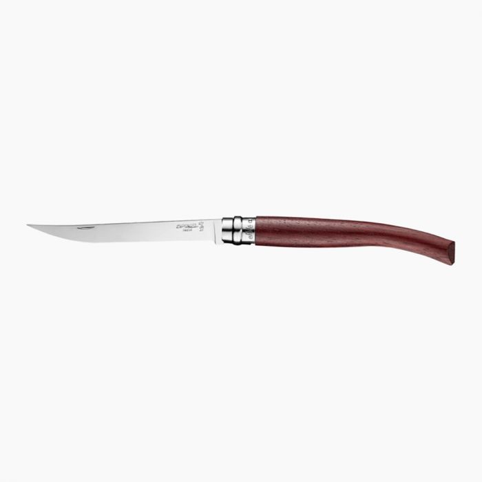 Нож филейный Opinel №12, нержавеющая сталь, рукоять из падука