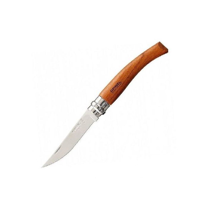 Нож филейный Opinel №8, нержавеющая сталь, рукоять из падука, 000015