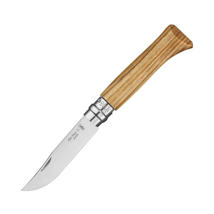 Нож Opinel №08, Beli нержавеющая сталь, 002362