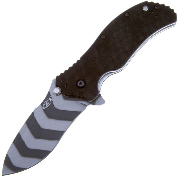 Складной нож ZT 0350TS Tiger Stripe сталь S30V, рукоять G10