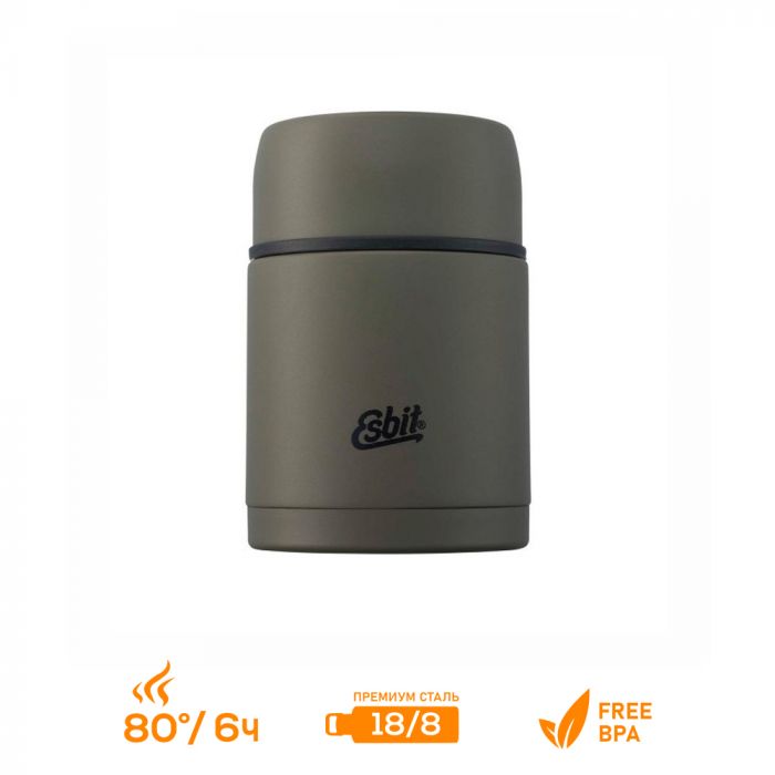 Термос для еды Esbit FJ, оливковый, 0.75 л, FJ750ML-OG
