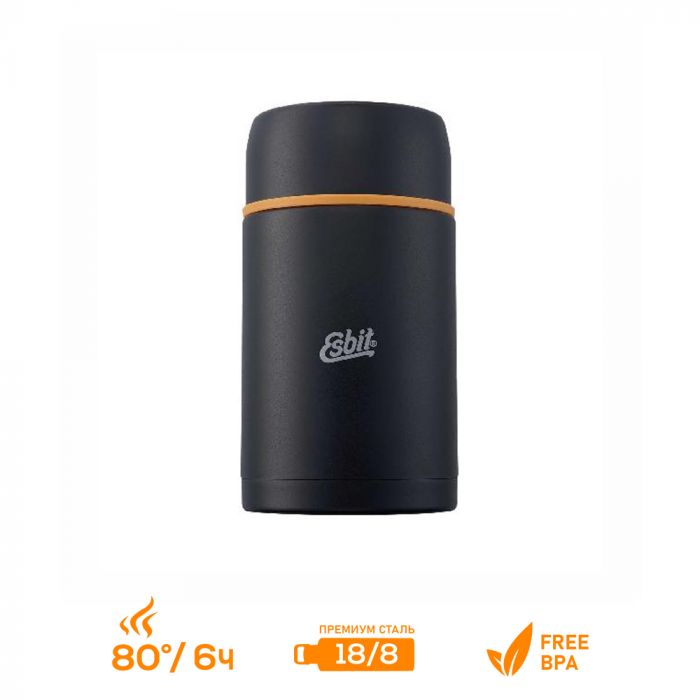 Термос для еды Esbit FJ1000ML, черный,