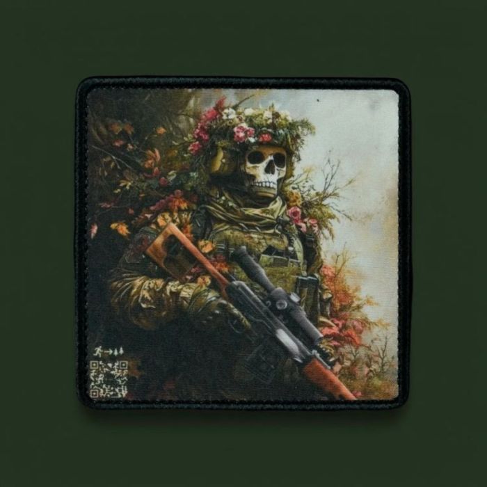 Нашивка, патч "Кочевник" тактическая с липучкой от Корпусы Вышивания.