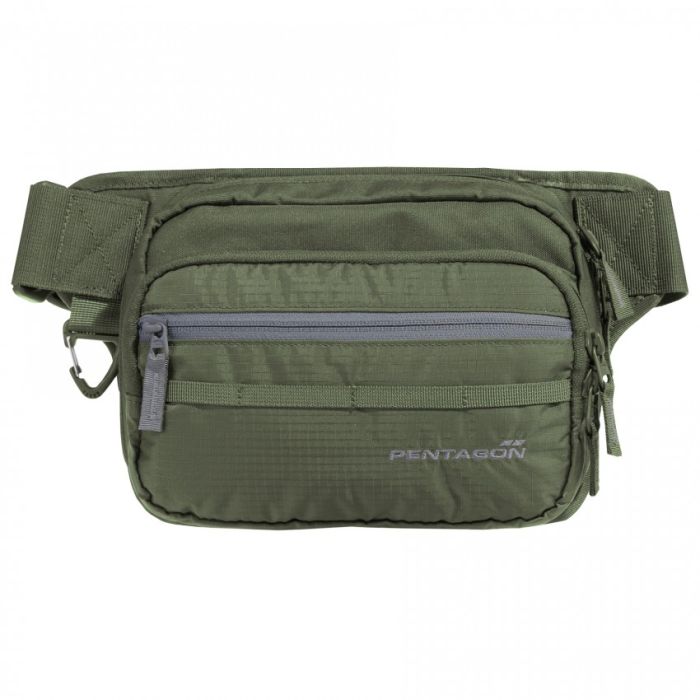 Сумка поясная  Runner Concealment Pouch PENTAGON, цвет Olive