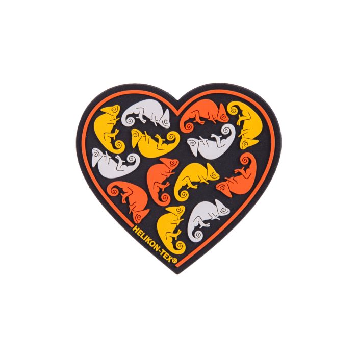 Патч "Heart" Helikon, цвет Black