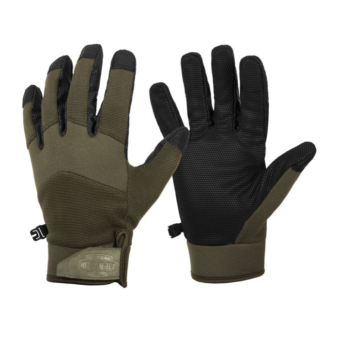 Перчатки IMPACT DUTY WINTER MK2 Helikon, цвет OLIVE GREEN/BLACK
