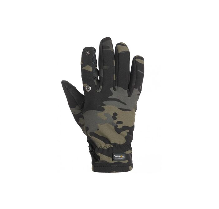 Перчатки Gongtex 3M-Thinsulate Tactical Gloves Black Multicam