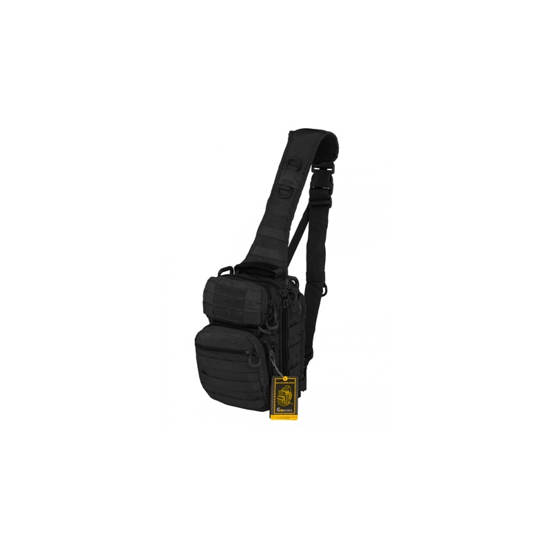 Тактический Рюкзак-Сумка GONGTEX Rover Sling Hexagon Backpack,  цвет  Black