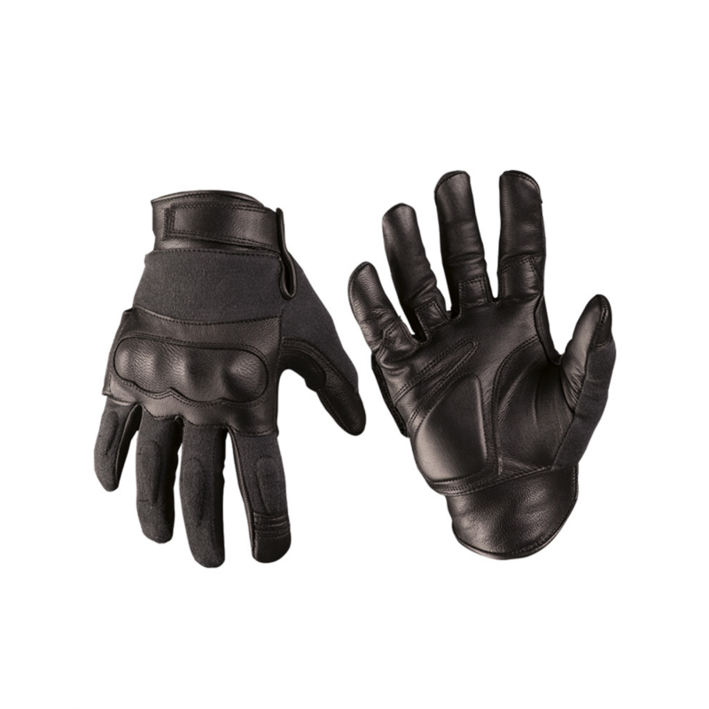 Перчатки LEDER/ARAMID Mil-Tec, цвет Black