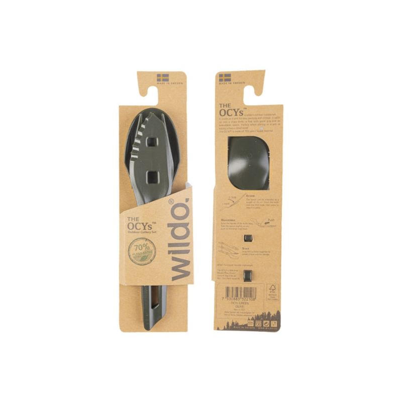 НАБОР СТОЛОВЫХ ПРИБОРОВ  THE OCYS™  WILDO®, цвет Olive