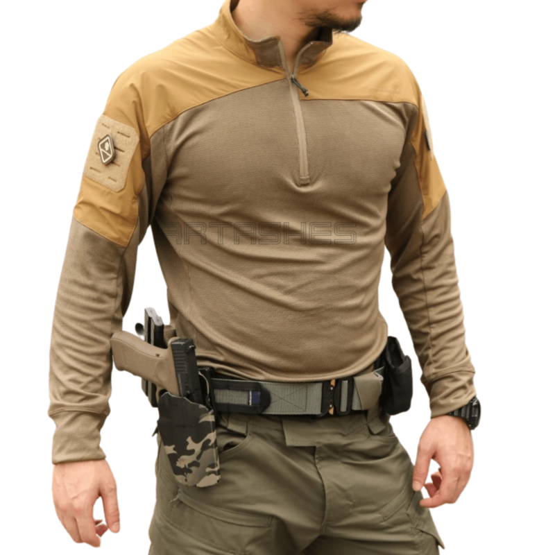 Поло Лонгслив Emersongear BlueLabel UMP Frogmen, цвет KH