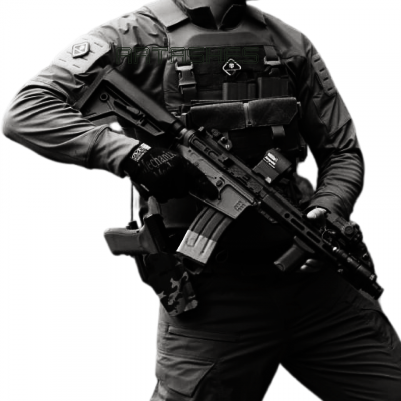 Поло Лонгслив Emersongear BlueLabel UMP Frogmen, цвет BK