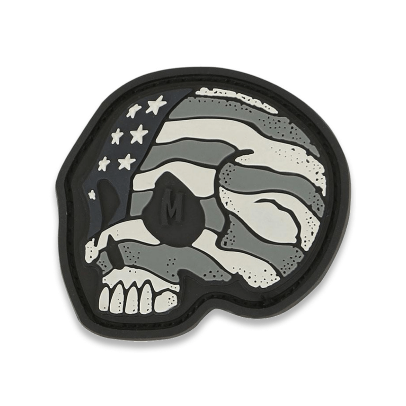Патч Stars and Stripes Skull Maxpedition Swat