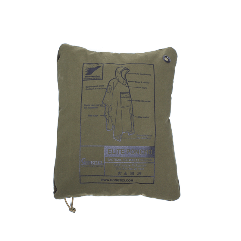 Пончо ELITE Gongtex, цвет  Green