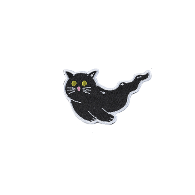 Патч Ghost Cat Black