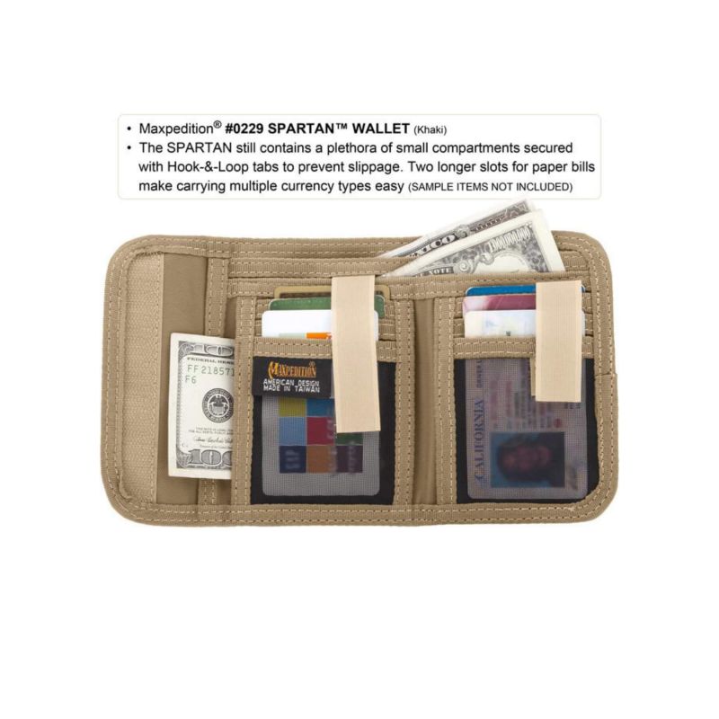 Кошелек Maxpedition Spartan Wallet Khaki