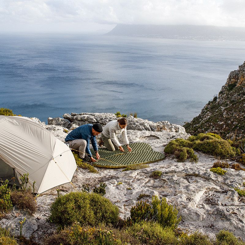 Коврик надувной NATUREHIKE TuYe 3.5 Rectangular Green