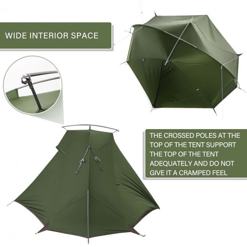 Палатка NATUREHIKE Tagar Double Green