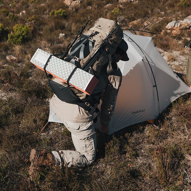 Рюкзак туристический NATUREHIKE Tanfeng Brown (70+5 литров)
