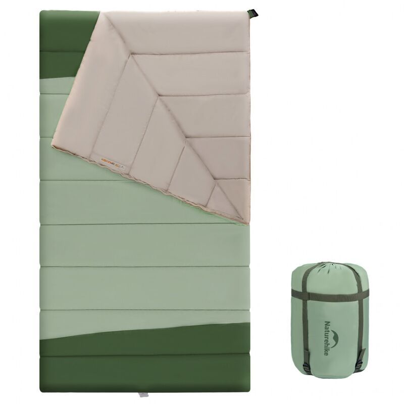 Спальный мешок NATUREHIKE YC Extra Wide Green