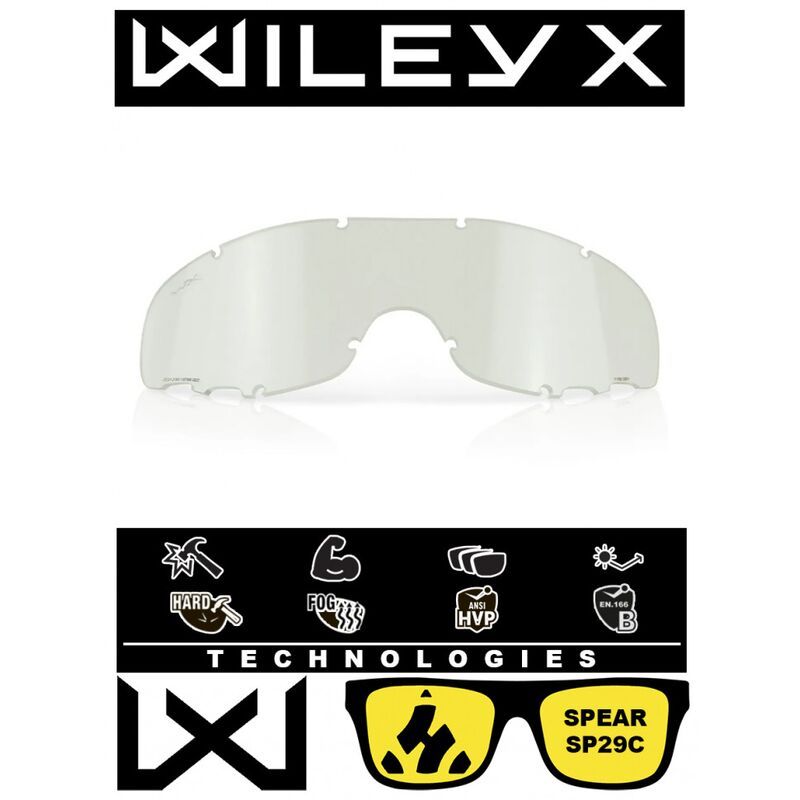 Линза для маски Wiley X Spear Lens Grey (серая)
