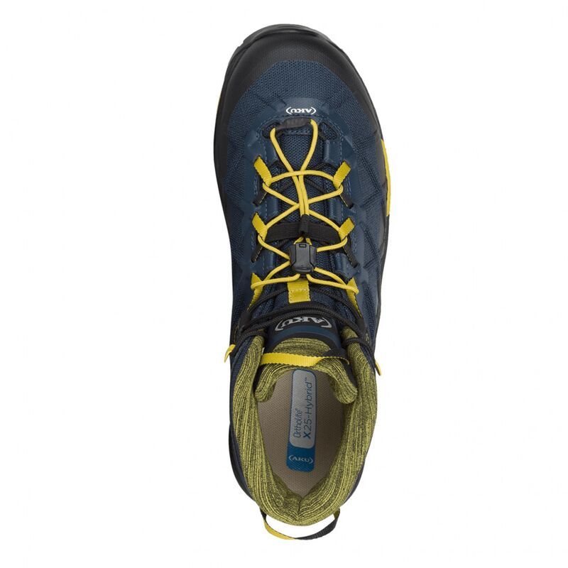 Треккинговые ботинки AKU Rocket MID DFS GTX Blue Mustard
