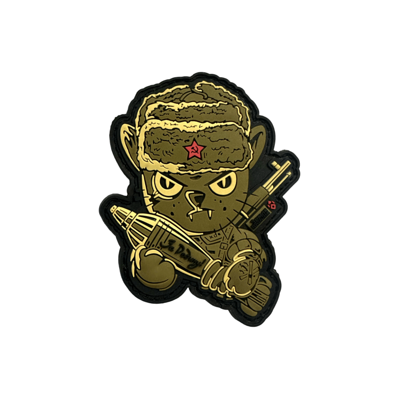 Патч кот-артиллерист Земля Воинов