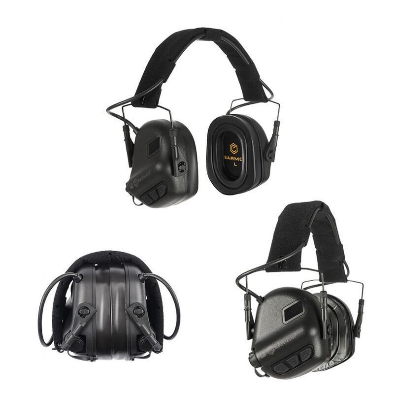 Активные наушники для стрельбы EARMOR M31 Plus Black
