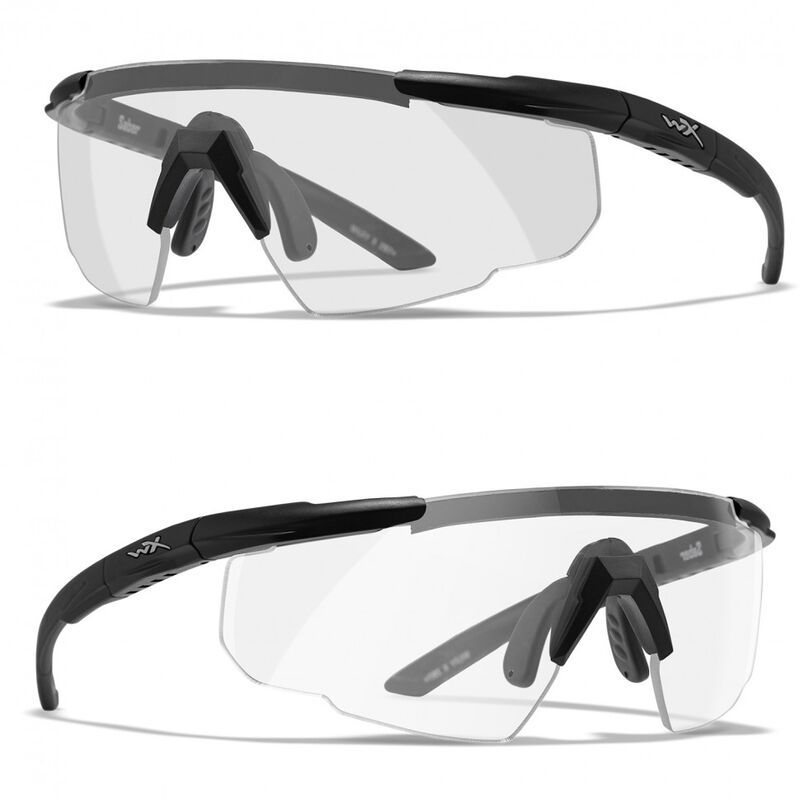 Очки с баллистической защитой WILEYX Saber Advanced Matte Black (Clear)