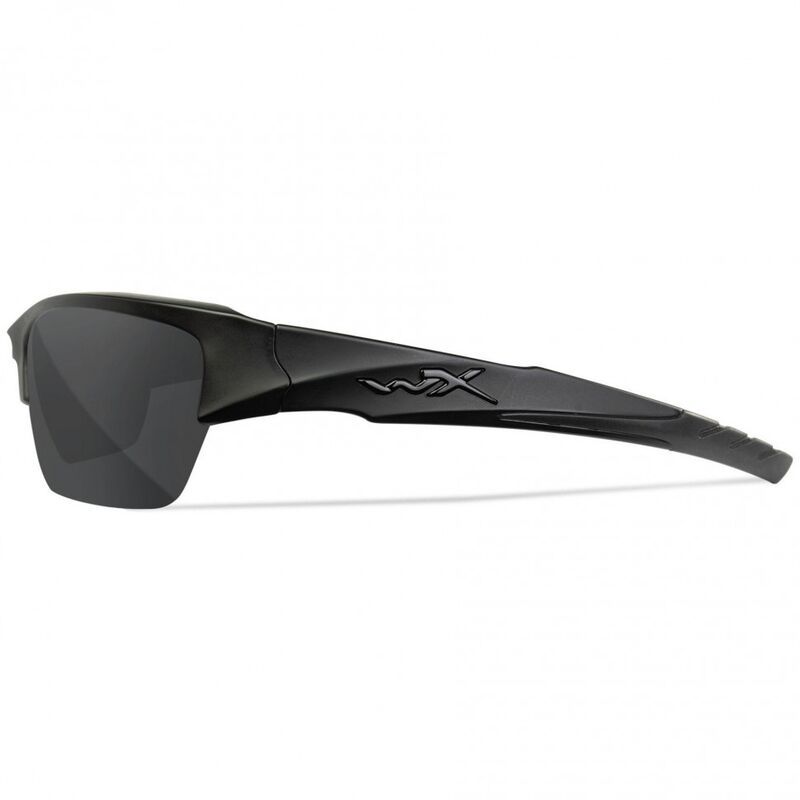 Баллистические очки для тактической стрельбы Wiley X Valor Matte Black (Clear-Grey-Rust)