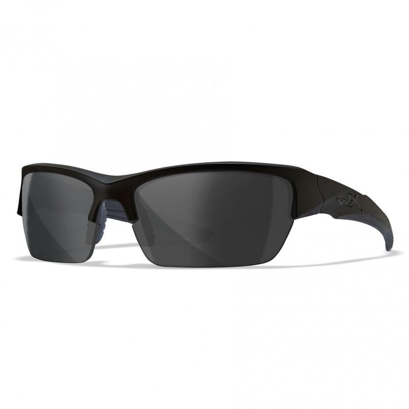 Баллистические очки для тактической стрельбы Wiley X Valor Matte Black (Clear-Grey-Rust)