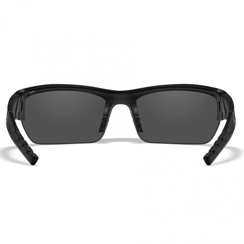 Баллистические очки для тактической стрельбы Wiley X Valor Matte Black (Clear-Grey)
