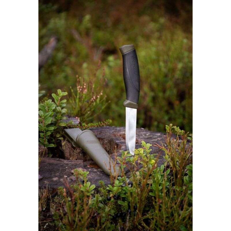 Нож MORAKNIV Companion Carbon Military Green