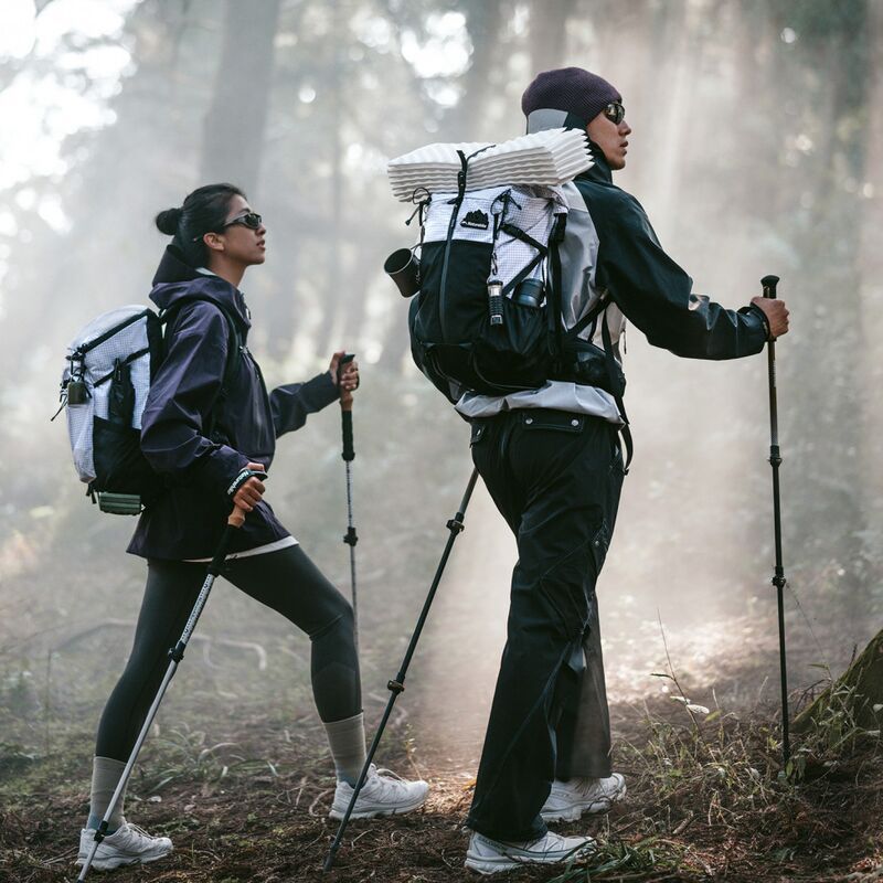 Рюкзак туристический NATUREHIKE Helium, 30+5L, 62х25х20см, черный