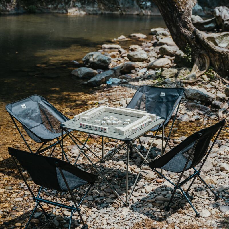 Стол складной NATUREHIKE Yamami L03 L, 69x69см, 3кг, зеленый