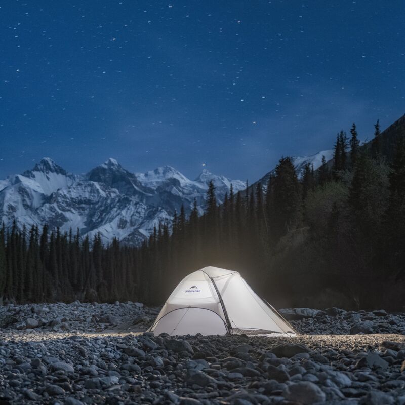 Палатка NATUREHIKE Star River UL, 2 местная, песочная