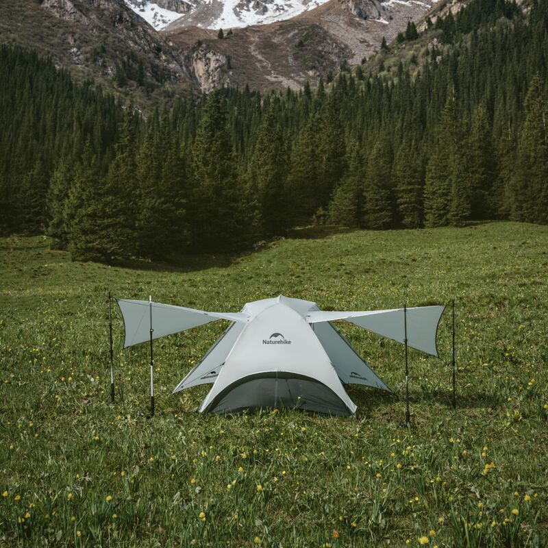 Палатка NATUREHIKE Star River UL, 2 местная, песочная