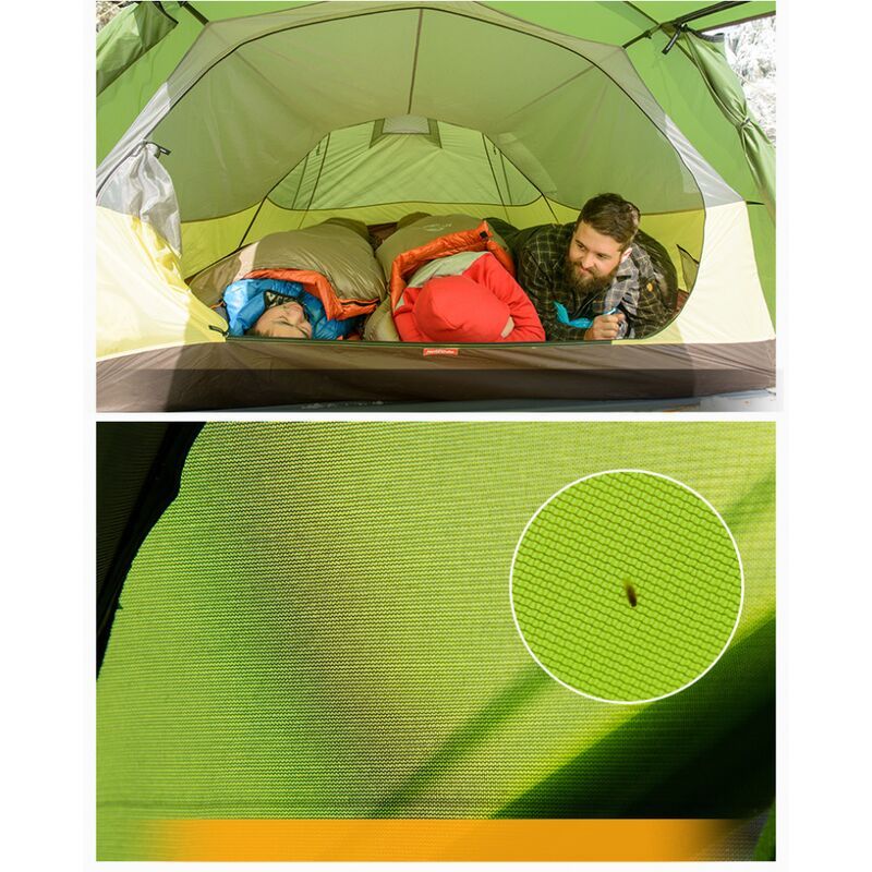 Палатка NATUREHIKE Opalus, 3 местная, зеленая