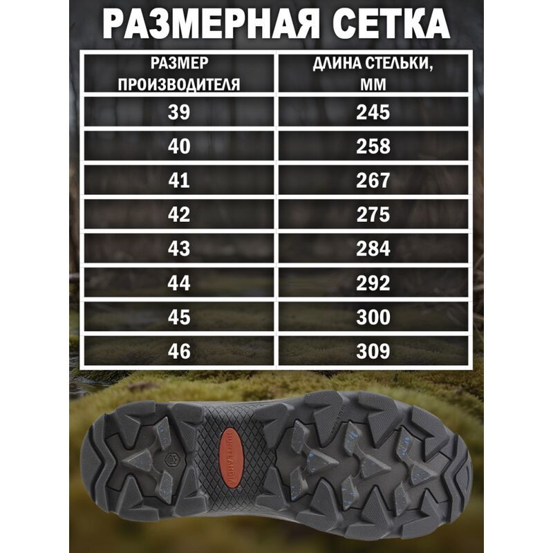 Сапоги HUNTLANDIA Edge High green
