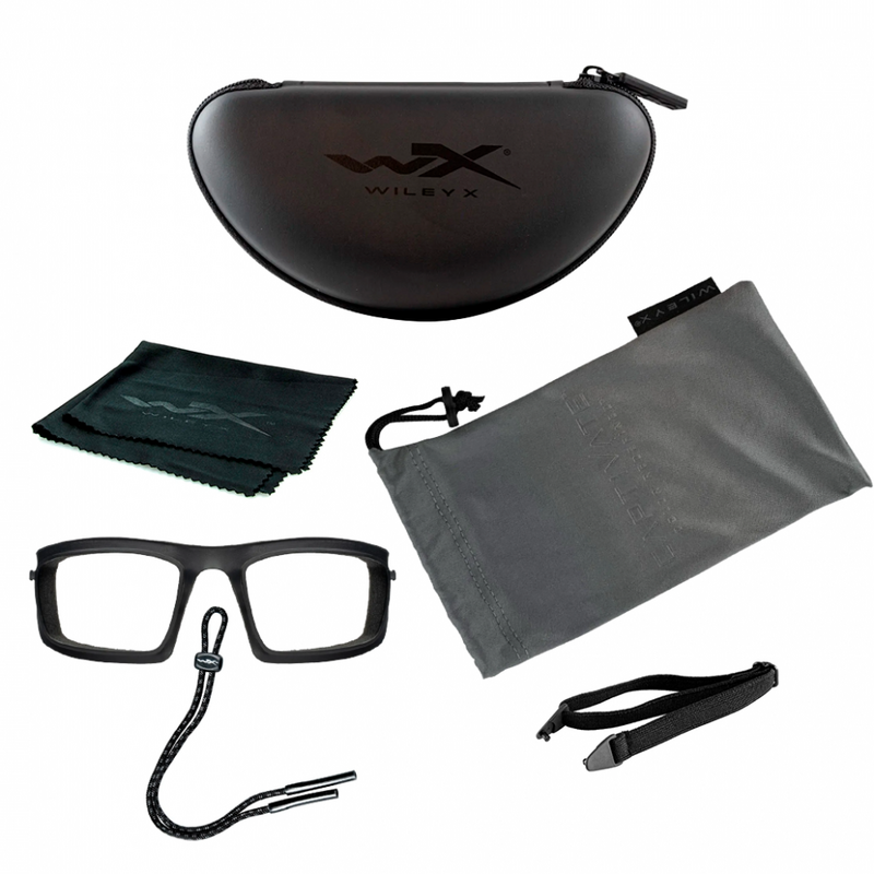 Защитные очки Wiley X Grid Matte Black (Grey)
