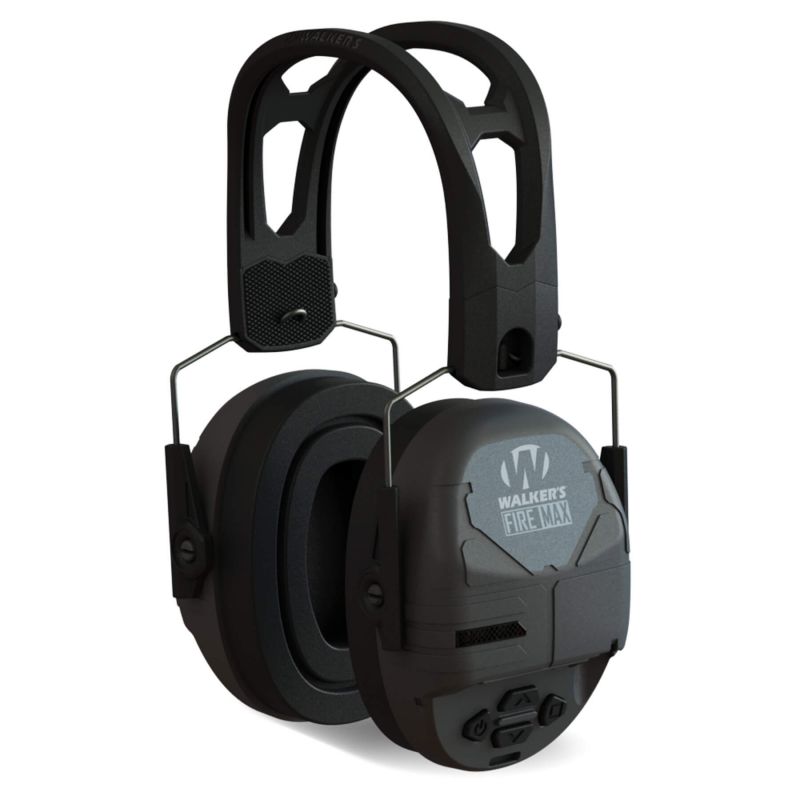 Наушники активные WALKER'S FIREMAX MUFF, 23db, черные
