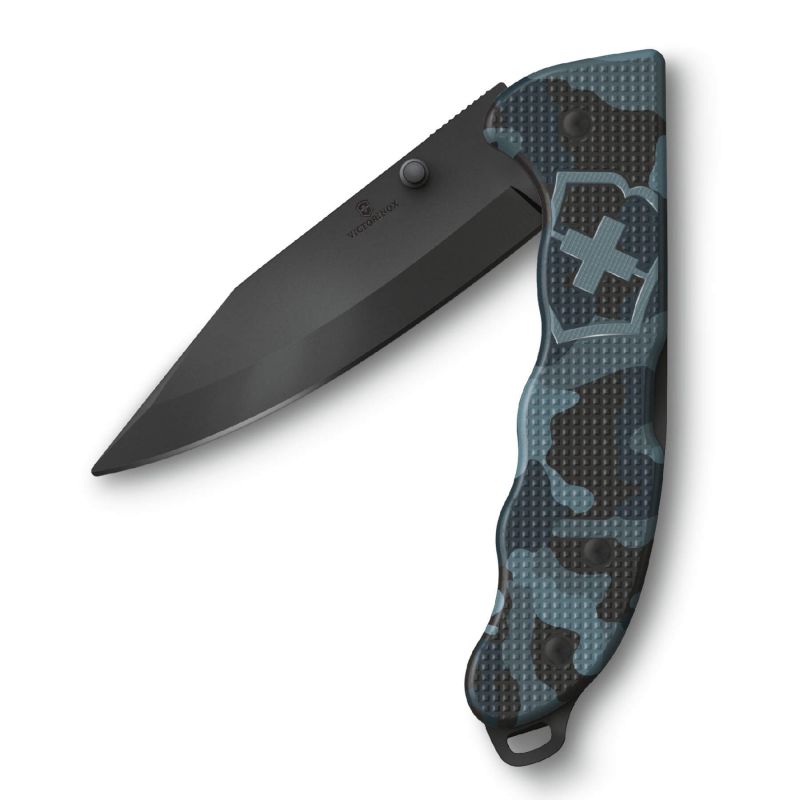 Нож перочинный VICTORINOX EVOKE BSH ALOX NAVY) 136мм 4 функции, синий, подарочная коробка