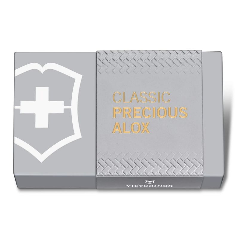 Нож CLASSIC SD PRECIOUS ALOX BRASS GOLD