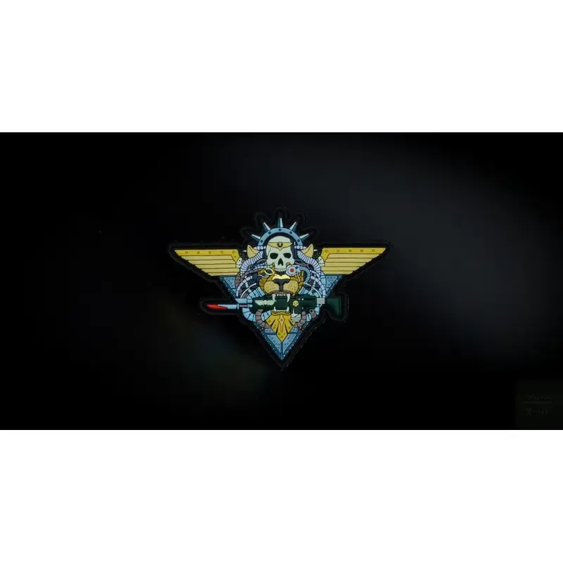 Нашивка, патч "Имперская Гвардия, Астра Милитарум" от Корпуса Вышивания.