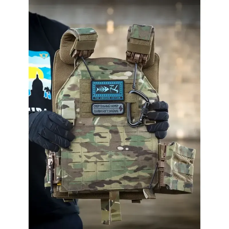 Нашивка, патч "Смертельный номер, The Unheard Edition #1" тактическая с липучкой."